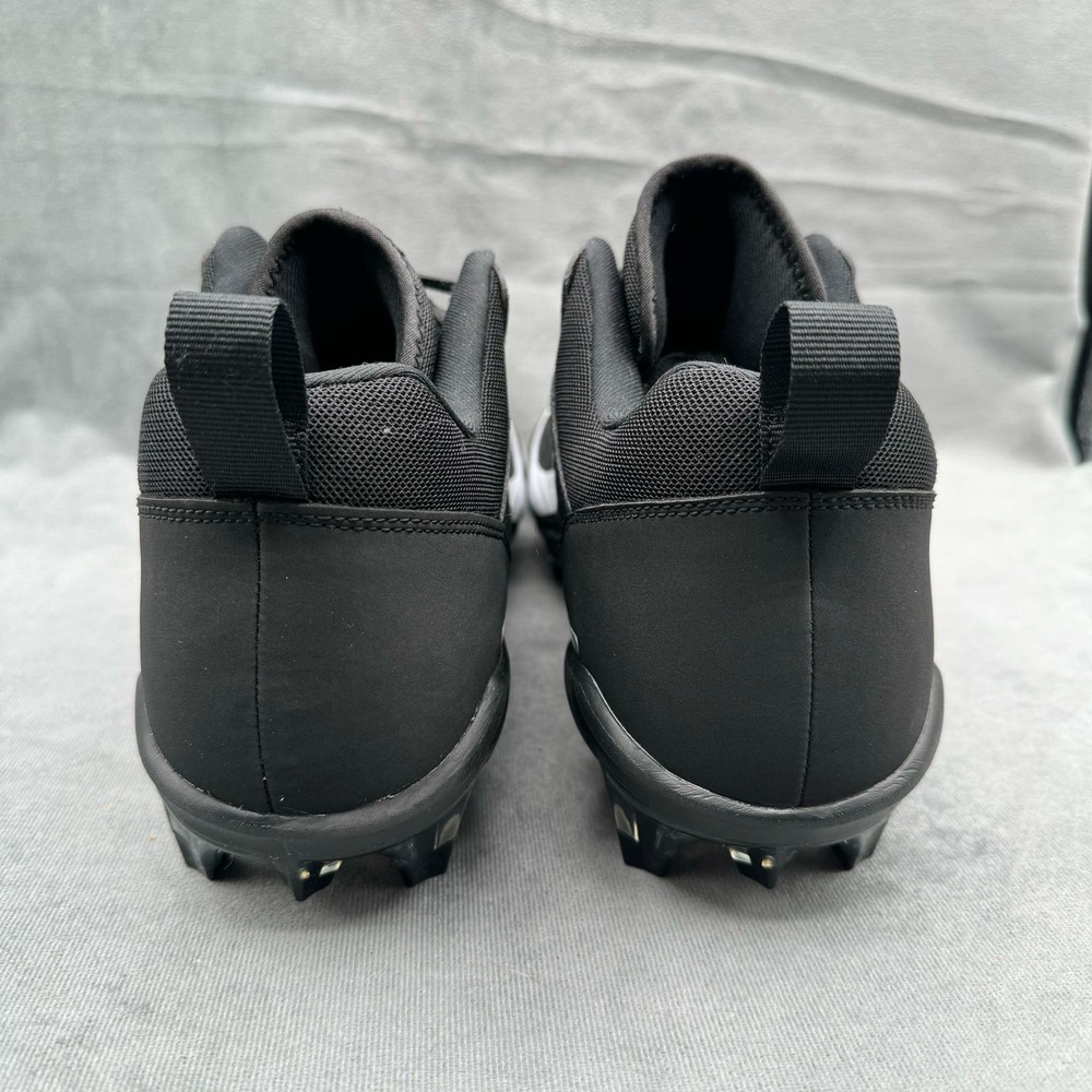 Nike Alpha Menace Pro 2 Shoes Low Football Cleats Men’s 12 Black White - Picture 6 of 11